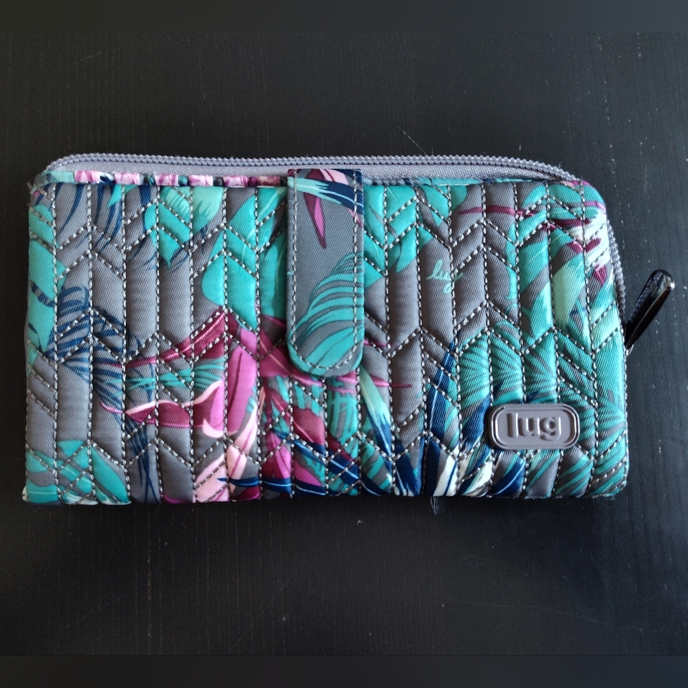 lug Tram wallet in Botanical Multi